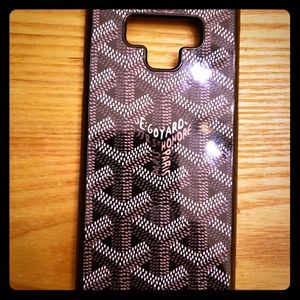 Goyard Samsung Note 9 Plastic Phone Case